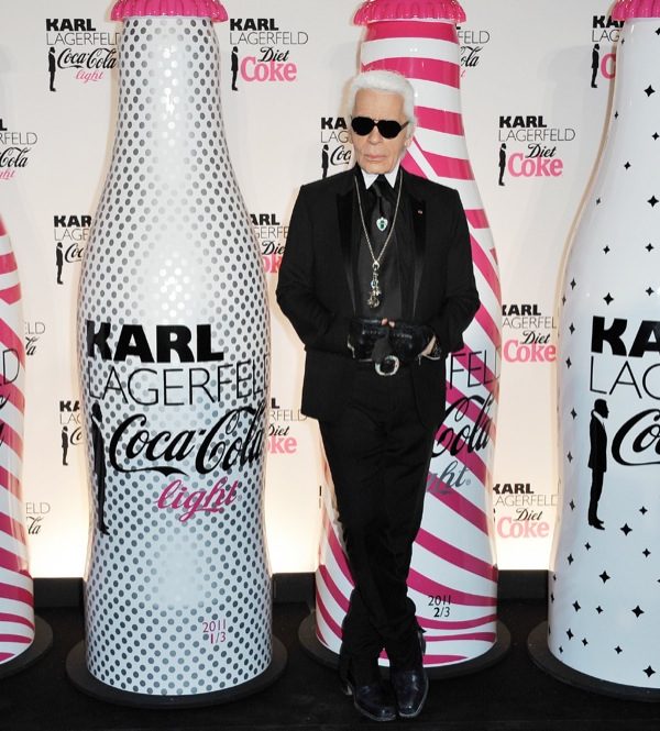 Karl Lagerfeld’s Couture Cola (Coca-Cola Light’s New Bottle)