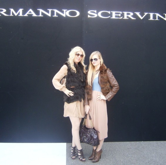 The Blonde Cheries Interviewed by Fashiontv during Milan Fashion Week