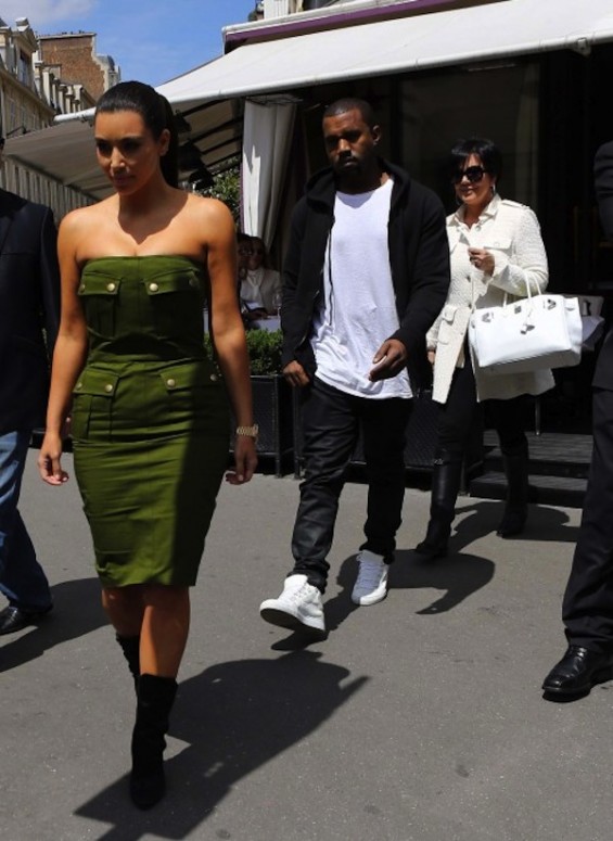 Kim Kardashian and Kanye West Take Paris by Storm