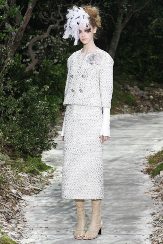 An Enchanted Forest at Chanel Spring 2013 Haute Couture