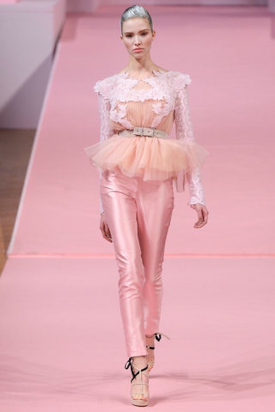 Alexis Mabille’s Spring/Summer 2013 Couture Collection Thinks Pink!